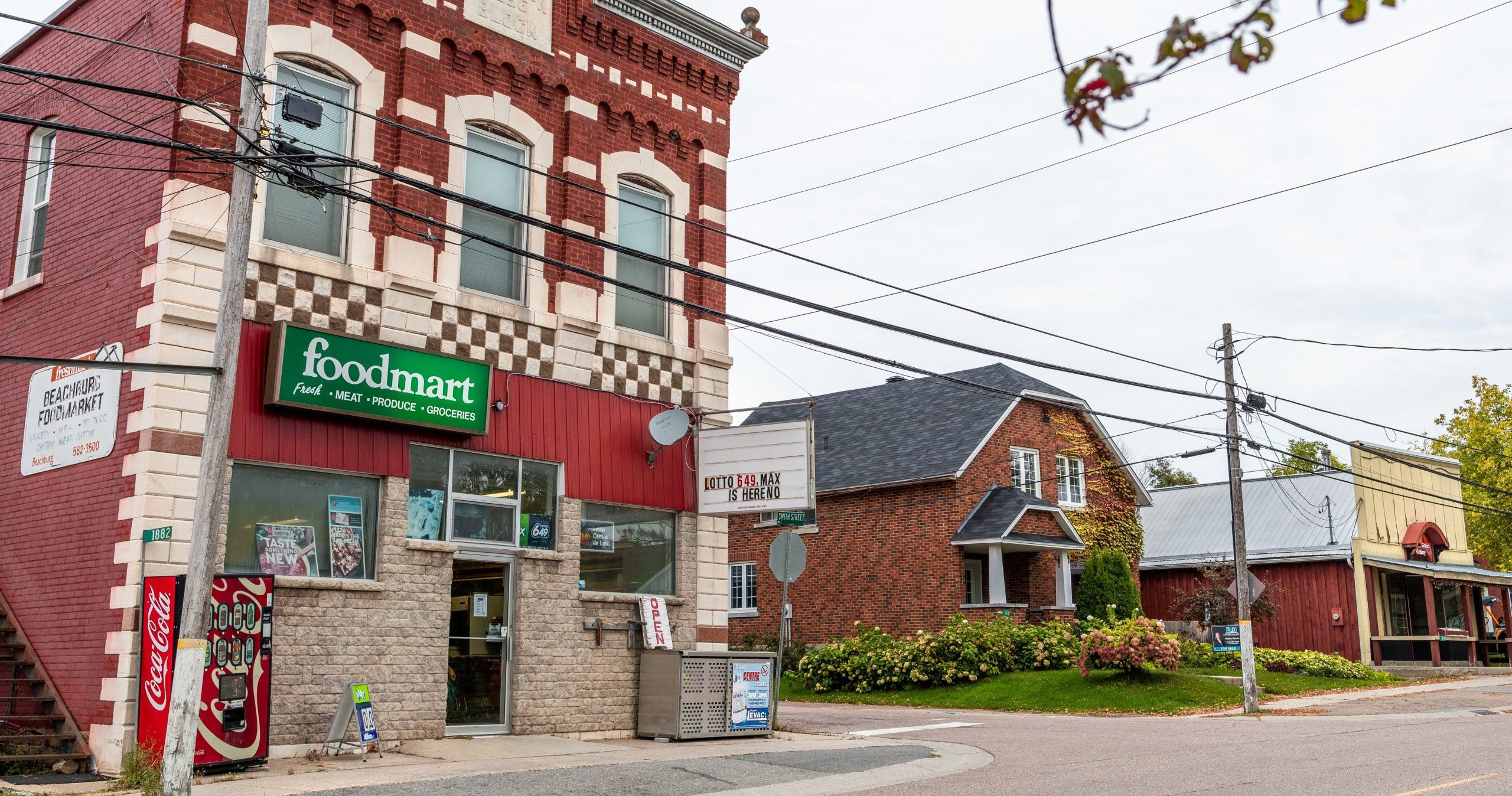 The Beachburg foodmart building